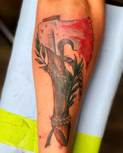 Explore stroke tattoo ideas, creative tattoo ideas in Jonesboro, available at Gallery Of Ink Tattoo Shop