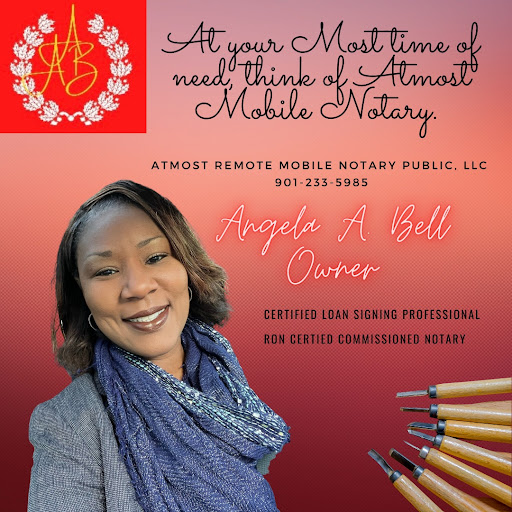Atmost Remote Mobile Notary Public, LLC Mobile Notary Public / Loan