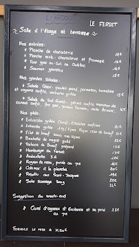 Le Ferset à Saint-Loubès menu