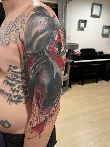 Explore jelly fish tattoo ideas, creative tattoo ideas in Culver City, available at Art Collector Tattoo