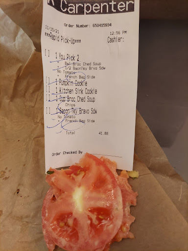 Sandwich Shop «Panera Bread», reviews and photos, 1100 Bellevue Way NE, Bellevue, WA 98004, USA