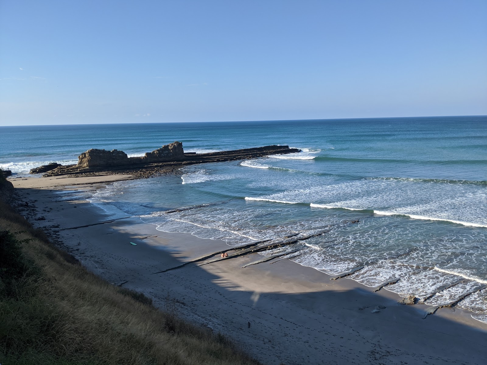 Foto van Guasacate Beach ondersteund door kliffen