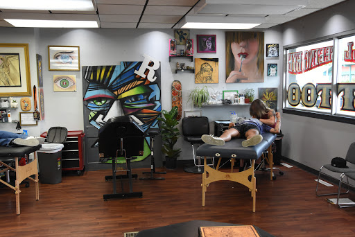 Explore fallen angel tattoo ideas, creative tattoo ideas in Des Moines, available at All Seeing Eye Tattoo