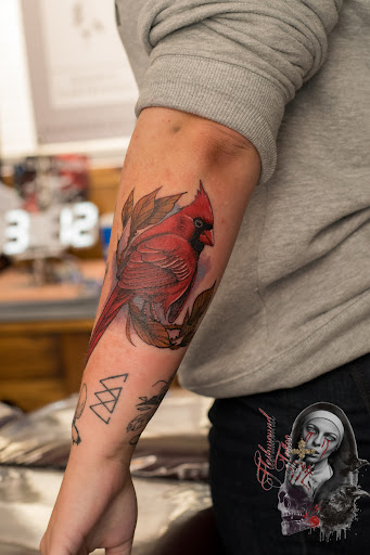 Explore cover up tattoo ideas for females, creative tattoo ideas in Moweaqua, available at Fleshwound Tattoo