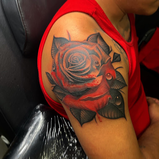 Explore arm tattoo sleeve ideas, creative tattoo ideas in Houston, available at RS3 Studios