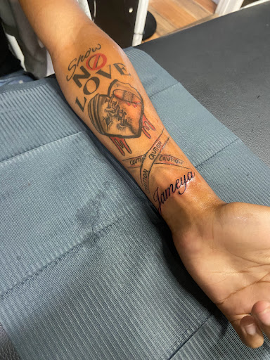 Explore black panther tattoo ideas, creative tattoo ideas in Charlotte, available at BNI-Tattoos