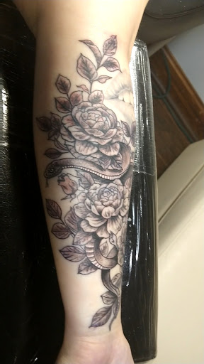 Explore hades tattoo ideas, creative tattoo ideas in Lexington, available at Tempest Tattoo Studio