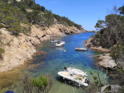 Foto di Cala Bona con una baia minuscola
