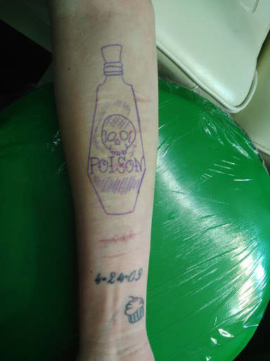 Explore mens behind ear tattoo ideas, creative tattoo ideas in Hamilton, available at Glass Ink Tattoo