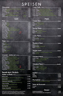 Menu du Bestell Dich glücklich goes Sushi Bar & Restaurant à Königswinter