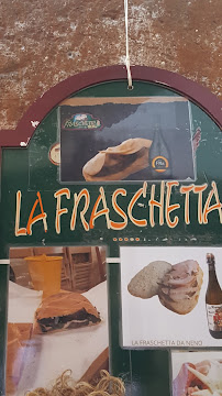 Sandwicherie La Fraschetta da Neno à Tivoli - menu / carte