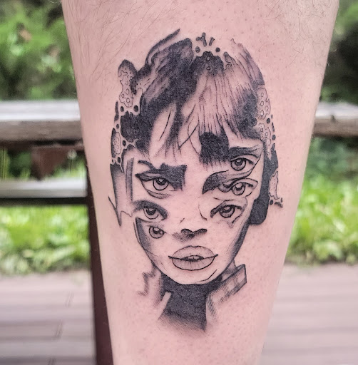 Explore three sibling tattoo ideas, creative tattoo ideas in Carbondale, available at Bonedale Tattoo