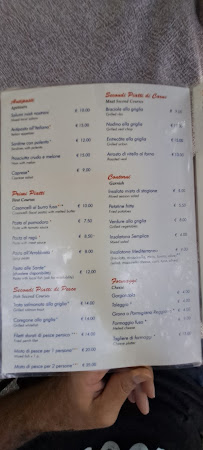 Menu du Ristorante Pizzeria La Torre à Monte Isola