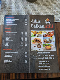 Restaurant Adils Balkan Grill à Groß-Gerau (le menu)