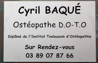 Cyril Baqué osteopathe DO à Bartenheim