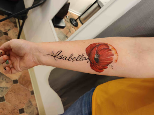 Explore chinese letter tattoo ideas, creative tattoo ideas in Hebron, available at Explosive Ink Tattoo