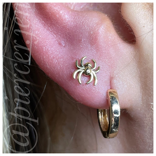 Explore black medusa tattoo ideas, creative tattoo ideas in Muskogee, available at Spurlocks Emporium