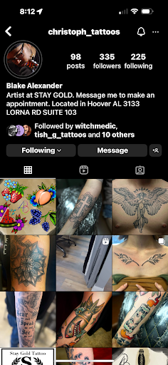 Explore mens western tattoo ideas, creative tattoo ideas in Birmingham, available at Stay Gold Tattoo Hoover