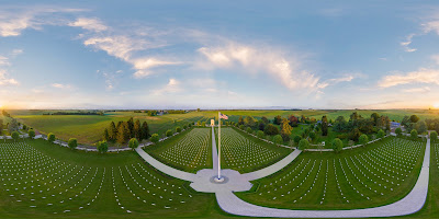 Cimetière et mémorial américain de la Somme à Bony