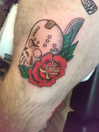 Explore rockstar tattoo ideas, creative tattoo ideas in Owensboro, available at BnB Tattoos & Piercings