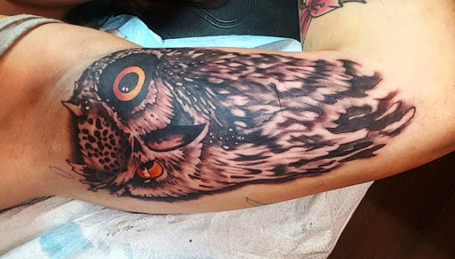 Tattoo Shop «Thoughtcrime Tattoo», reviews and photos, 420 SW Washington St, Portland, OR 97204, USA