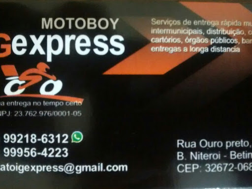 Logo da empresa - Motoboy IG Transporte e service