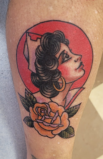 Explore forearm watercolor tattoo ideas, creative tattoo ideas in Clearwater, available at Tradesman Tattoo Company