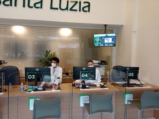 Logo da empresa - Laboratório Santa Luzia
