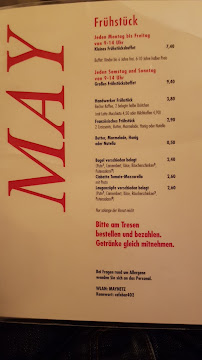 Café May à Hamburg menu
