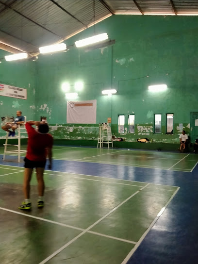 Gedung Badminton Antasari - J72M+MW8, Jl. P. Antasari, Pulau Halang Belakang, Giant, Kota Bandar Lampung, Lampung 35122, Indonesia