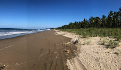 Chila beach的照片 带有长直海岸