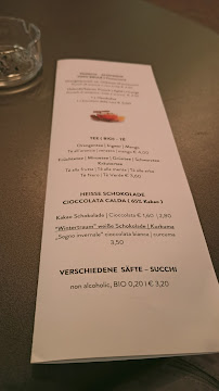 Menu / carte de ADLER Tagesbar à Brixen