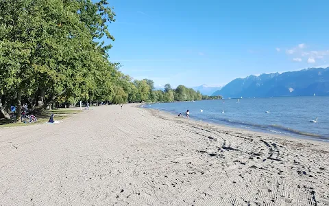 Plage de Vidy image