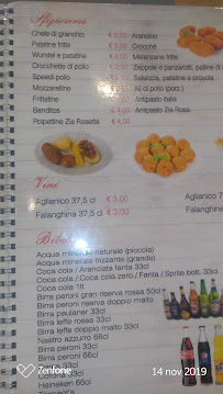 Pizzeria La Nuova Italia - Fratelli Barretta à Naples menu