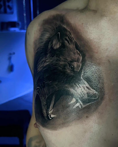 Explore neck tattoo ideas for women, creative tattoo ideas in Dallas, available at Empire barbers & Ink