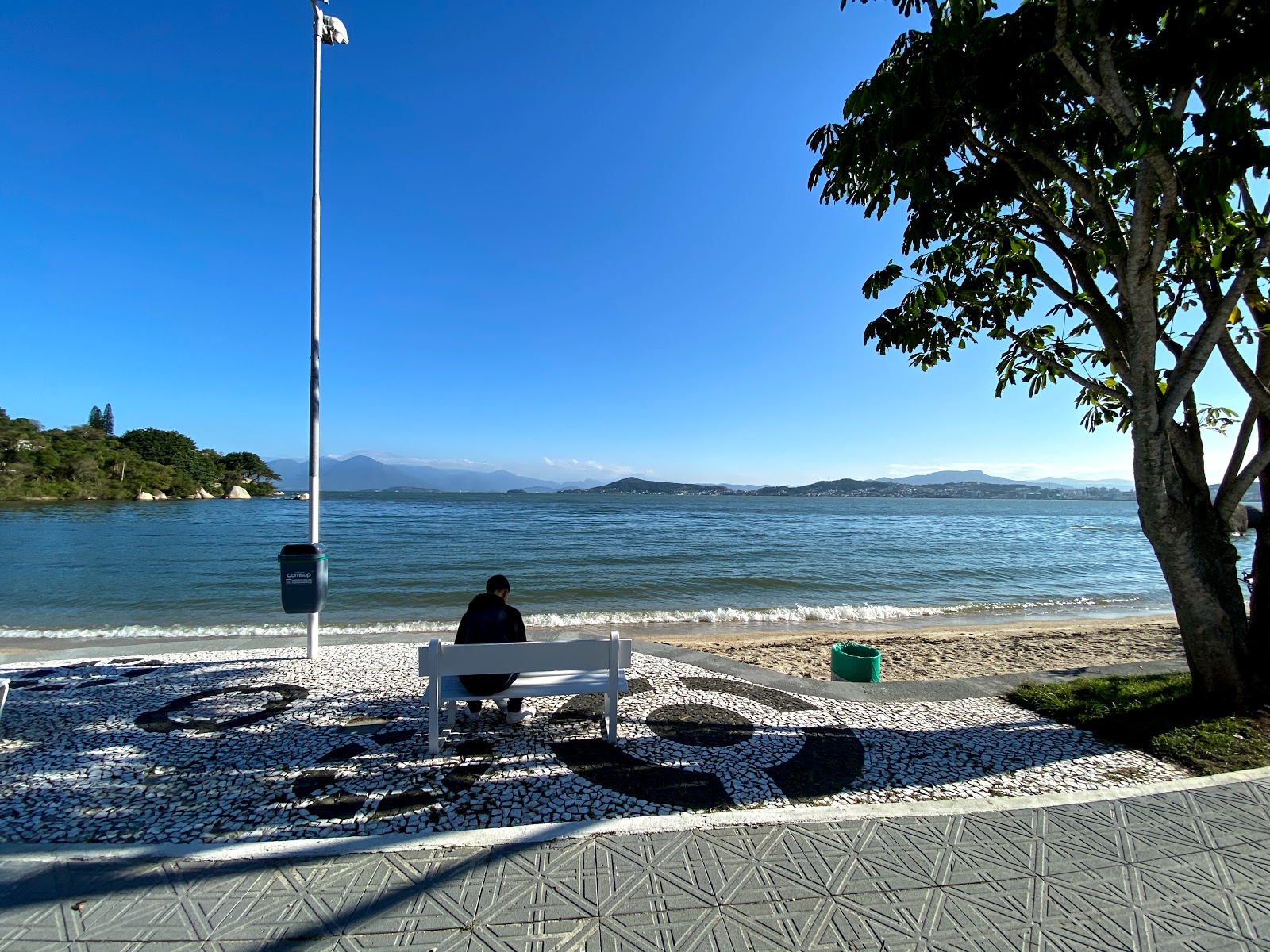 Foto de Praia do Bom Abrigo - lugar popular entre los conocedores del relax