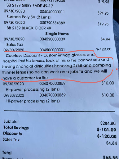 Eye Care Center «Eyemart Express», reviews and photos, 1308 E Battlefield Rd, Springfield, MO 65804, USA