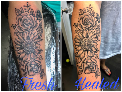 Explore crane tattoo ideas, creative tattoo ideas in Meridian, available at Creative Pain Tattoo Studio