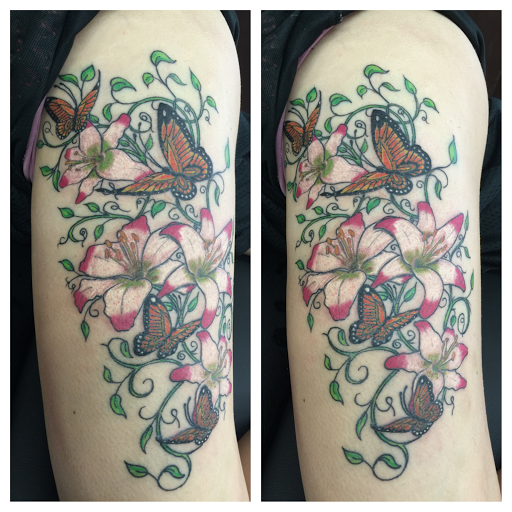 Explore captain america tattoo ideas, creative tattoo ideas in Colorado Springs, available at Skin Evolution Tattoo