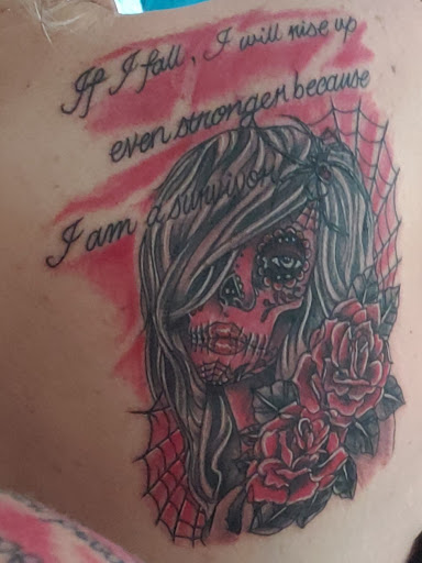 Explore tattoo ideas for neck, creative tattoo ideas in Wilson, available at New Addiction Tattoos