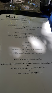 Carte du Restaurant Le Clocher à Annecy