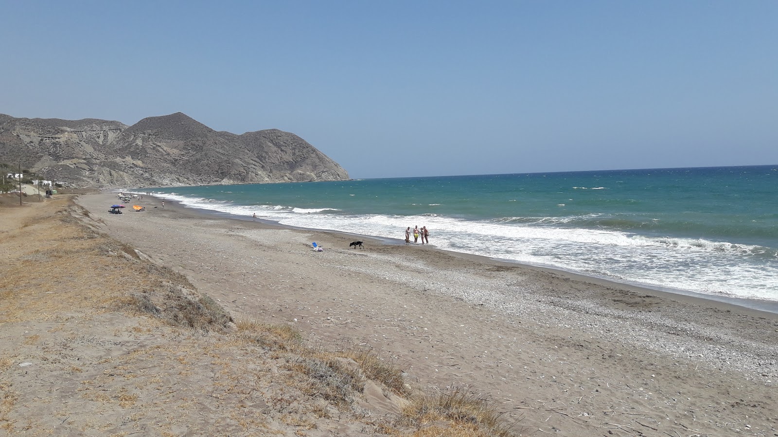 Zdjęcie Playa el Algarrobico położony w naturalnym obszarze