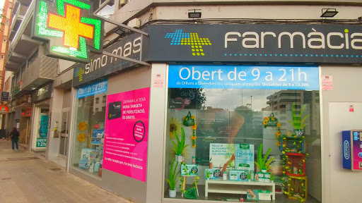 puertas automaticas Farmàcia Simó Mas en Lleida