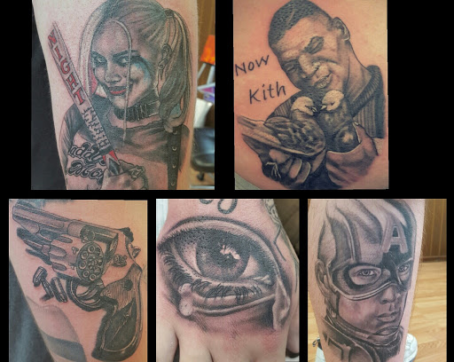 Explore achilles tattoo ideas, creative tattoo ideas in Wheeling, available at SPFX Tattoo