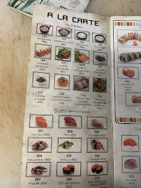 Restaurant japonais Tokyo sushi à Dunkerque (la carte)