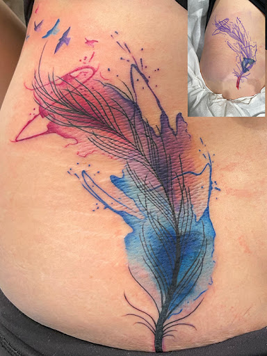 Explore simple bat tattoo ideas, creative tattoo ideas in Las Vegas, available at Club Tattoo The Venetian Grand Canal Shoppes