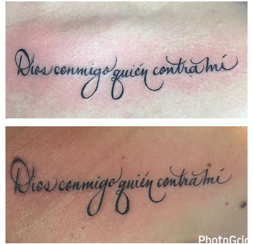 Explore gap filler tattoo background shading ideas, creative tattoo ideas in San Diego, available at Sideshow Tattoo and Piercing