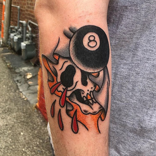 Explore lizard tattoo ideas, creative tattoo ideas in Springfield, available at Good Heart Tattoos