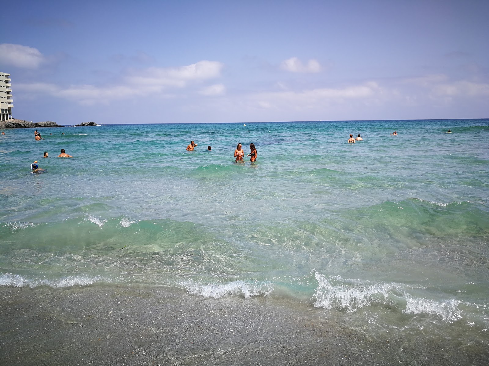 Foto di Playa de Galua - luogo popolare tra gli intenditori del relax