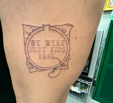 Explore knife tattoo ideas, creative tattoo ideas in Peoria, available at The Ink Bar